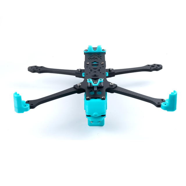 Axisflying 7 Inch Folding FPV Drone Frame T700 Carbon Structure Backpack Portable Design Long Range Cruise Flight Build 257g 6mm