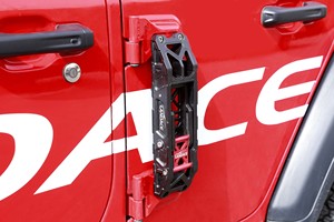 Pedal de paso de puerta lateral de motor de 4 puertas 3,6 Pedal de puerta lateral plegable para <span class=keywords><strong>Jeep</strong></span> Wrangler <span class=keywords><strong>Rubicon</strong></span> <span class=keywords><strong>2018</strong></span> - Product Image 6