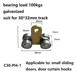 Songyin Modern Kunshen línea <span class=keywords><strong>de</strong></span> montaje <span class=keywords><strong>puerta</strong></span> corredera lona <span class=keywords><strong>gancho</strong></span> carril placa polea Color acero azulejo casa <span class=keywords><strong>puerta</strong></span> Industrial grúa - Product Image 2