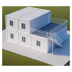 Excelentes Precios: Casa Contenedor de Acero Prefabricada Desmontable Moderna de 40ft/20ft con Paneles Sándwich y 2 Dormitorios - Product Image 1