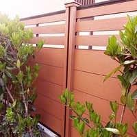 Panneaux de clôture de jardin modernes, écologiques, résistants aux intempéries, en aluminium thermolaqué pour l'extérieur, offrant une intimité, en promotion