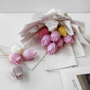 Cetakan Lilin Tulip 3D Buatan Tangan Aromaterapi Dekorasi Cetakan Silikon Berbentuk Bunga Tulip untuk Pembuatan Lilin - Product Image 4