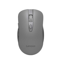Ratón Inalámbrico LENOVO 2.4G de Modo Dual, Diseño Ergonómico Curvo, Ajuste de DPI Multivelocidad, Recargable, RGB para Juegos