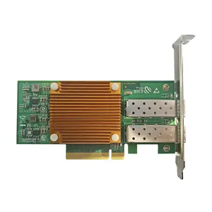 82599es PCIE x8 10Gbps 10Gbe 2 10g De Fibra Óptica SFP + Porta ethernet lan cartões Compatível X520-DA2
