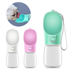 Botella de Agua Portátil para Perros, a Prueba de Fugas, Ecológica, Duradera, con Contenedor de Alimentos para Viajes y Paseos - Product Image 4