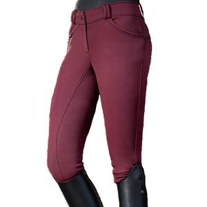 Nouvel arrivage de culottes équestres poignée de siège complète extensible confortable Jodhpurs pantalon personnalisé vêtements d'équitation en gros - Product Image 3