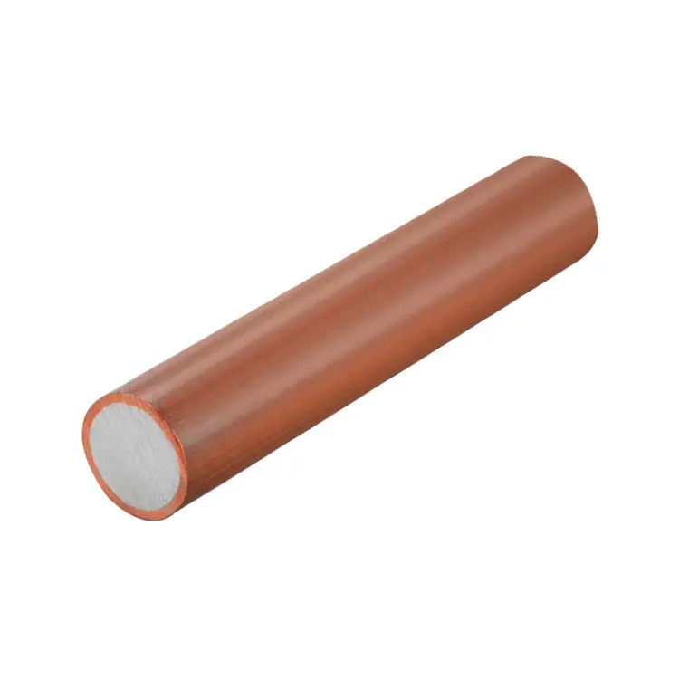 Alambre de acero recubierto de cobre de alta resistencia, alambre de unión de cobre, precio al por mayor