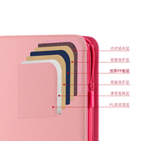 Classeur de cartes de collection 151, 9 pochettes, album de rangement de cartes Runes Battlefield, design esthétique, rose