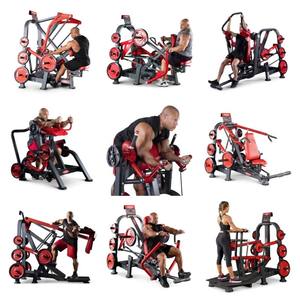 Equipo de Gimnasio Comercial <span class=keywords><strong>Panatta</strong></span> F5000, Juego Completo para Ejercicios de Espalda, Piernas y Pecho con Material de Tubo Reforzado - Product Image 4