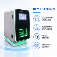 Distributeur automatique intelligent de monnaie métallique, machine de change de pièces, distributeur automatique pour l'échange de jetons de jeu