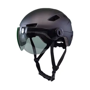 YOLOON New Arrival In-mold Technology E-bike Helmet Nta8776 Netherlands High Speed Cycling Helmet With Front Lens