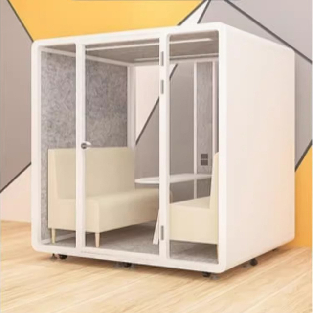 GYC-01 Multifunction Soundproof Office Phone Booth Portable Acoustic Meeting Pod Home Backyard Office Pods