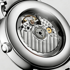 Montre élégante et minimaliste avec index en cristal, bracelet en acier inoxydable pour homme, idéale pour le quotidien, le bureau et les occasions décontractées. - Product Image 5