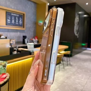 เคสโทรศัพท์มือถือ Senyork สีพื้นแบบแม่เหล็ก สำหรับ iPhone 17 16 15 pro max  วัสดุอะคริลิก TPU นิ่ม โปร่งใส ป้องกันแรงกระแทก - Product Image 4