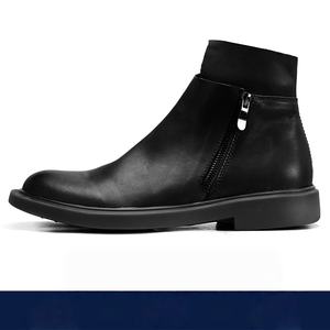 Nuevas Botas Chelsea Personalizadas para Hombre 2025 con Cremallera, Botas Cortas - Botas Casuales Retro de Moda de Invierno para Hombre - Product Image 4