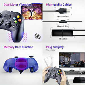 จอยสติ๊กแบบมีสายสำหรับ Xbox รุ่นเก่า (OG) ของ <span class=keywords><strong>Microsoft</strong></span>  คอนโทรลเลอร์เกมแบบมีสาย จอยแพด - Product Image 6