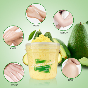 Scrub Corpo al Miele e Avocado Biologico Disaar, <span class=keywords><strong>Crema</strong></span> Detergente Profonda per Adulti, Contiene Glicerina e Senza Sostanze Chimiche, Fornitura OEM/ODM - Product Image 3