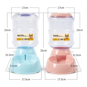 Pet 3.8L Large Dog Water Fountain Drinking <b>Feeder</b> Dispenser Food Bowl Plastic Automatic <b>Feeders</b> for <b>Cats</b> and Dogs - Product Image 3