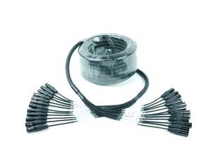 Câble de signal professionnel multicanal 12 canaux, paire torsadée, adaptateur mâle-femelle, faible bruit, léger, <span class=keywords><strong>pour</strong></span> microphone, 3m, 8m, 10m, XLR - Product Image 2