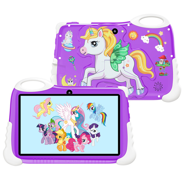 High Quality New 7 Inch Android 8 Tablet Kids Custom Horse Design 1GB+16GB MTK Octa Core Wi-Fi Solid Balata