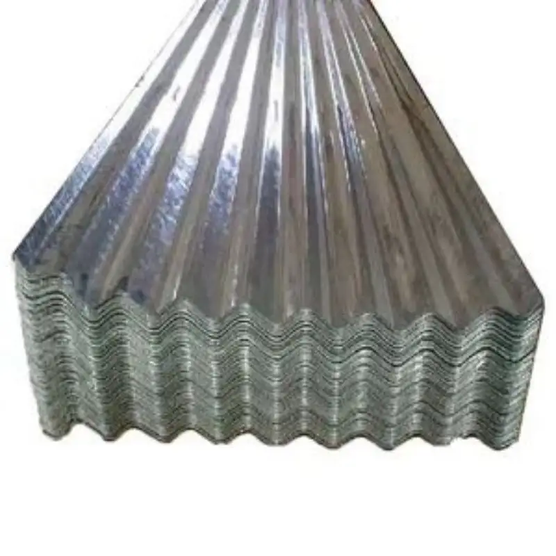 Lamiere di acciaio per coperture ondulate zincate prezzi competitivi fornitore rivestito Bis JIS GS SNI certificati di lavorazione della saldatura