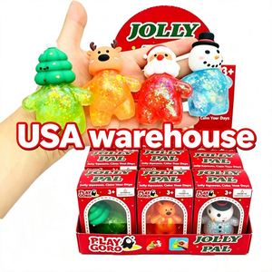 72 Unidades de Figuras Blandas de Maltosa con Diseño Navideño, Juguetes Antiestrés, Ideales para Rellenar Bolsas de Regalo, Envío Inmediato desde Almacén en China - Product Image 2