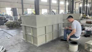 Réservoir d'<span class=keywords><strong>eau</strong></span> en plastique résistant aux acides et aux alcalis pour le stockage des eaux <span class=keywords><strong>de</strong></span> <span class=keywords><strong>pluie</strong></span> Éviers en plastique pour réservoir <span class=keywords><strong>de</strong></span> traitement <span class=keywords><strong>de</strong></span> l'<span class=keywords><strong>eau</strong></span> - Product Image 2