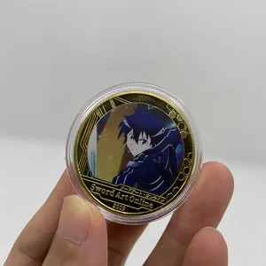 Ready stock 5 types metal crafts Japan anime golden collectors buyers coin