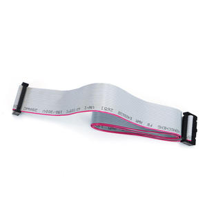 IDC Fita Cabo 6-40Pin 1.27/2.54mm Pitch AWM 2651 28AWG Cinza Feminino/Masculino para Eurorack Sintetizador Modular PLC - Product Image 1