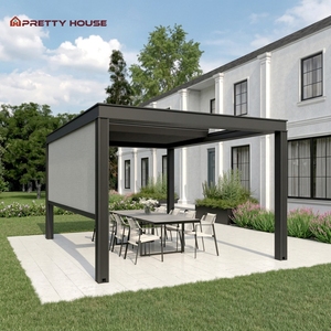 Proporcionar pérgola Sulations personalizado al aire libre jardín motorizado pérgola Bioclimatica Kits - Product Image 1