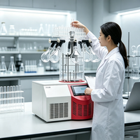 Lyophilisateur de laboratoire OEM, garantie 1 an, robuste, origine Chine, traitement d'échantillons de recherche JVLAB