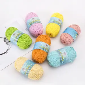 Chunky Cotton Tube Yarnfor armknitting