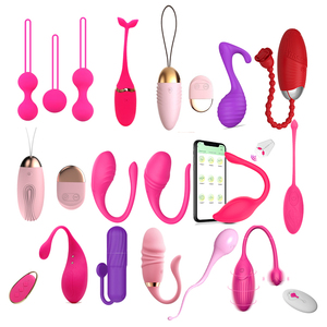 Weibliche Vagina Massage Klitoris Frau Para Mujer Sprung Ei App Steuerung Online Sexspielzeug Drahtlose Fernbedienung Vibrator Vibrierendes Ei - Product Image 1