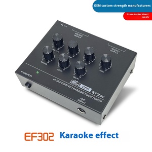Mixing Console Reverb <strong>Karaoke</strong> Microphone Preamplifier Home Outdoor Computer Small <strong>Karaoke</strong> <strong>Mixer</strong> - Product Image 2