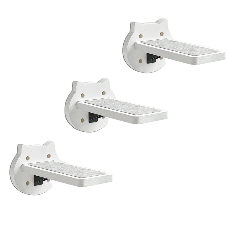 3 Packs Cat Climbing Shelf Wall