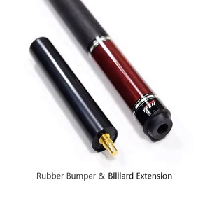 Cây cơ bi-a chuyên nghiệp YFEN M5 Black Technology 58 inch, chất liệu sợi carbon, 1/2 cây, khớp nối bằng khuôn sắt chất lượng cao và tay cầm bằng da bò. - Product Image 5