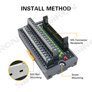 SiRON T008 Thanh Ray <span class=keywords><strong>DIN</strong></span>/Ốc Vít Gắn Đầu Vào Màn Hình Led 32 Pin Khối Thiết Bị Đầu Cuối - Product Image 3