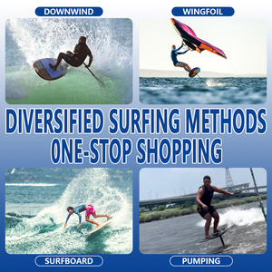 ขายส่งฟอยล์เซิร์ฟบอร์ดขนาด 106 ซม. ปั๊มฟอยล์วิงฟอยล์ ปั๊มน้ำสำหรับเล่นไคท์เซิร์ฟ เวฟอีฟอยล์ เรือ SUP สำหรับกระดานไฮโดรฟอยล์ - Product Image 2