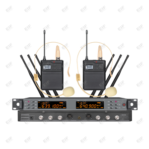 ระบบไมโครโฟนไร้สายแบบไดนามิก/คอนเดนเซอร์สำหรับคาราโอเกะ OEM EIF HD-3000 ระดับมืออาชีพ สำหรับคาราโอเกะ โบสถ์ และเวที - Product Image 5