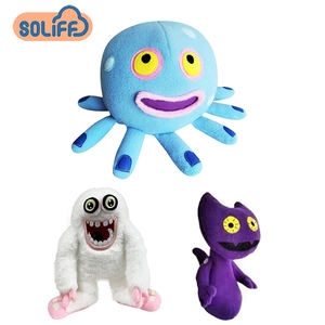 My singing monsters, Wubbox Plush stuffed animals toy, 28cm