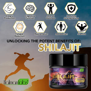 Hatmanlabs 纯素希拉吉特树脂软膏 纯有机喜马拉雅希拉吉特树脂补充剂，含富马酸，提供能量支持 - Product Image 4