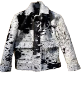 Blouson de motard vintage en cuir de vachette véritable pour homme, coupe ajustée, à capuche, col montant, respirant, personnalisable (OEM) - Product Image 1