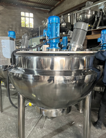 Huashang Custom High Performance Stoomgejackete kookketel voor voedsel, saus en chemisch gebruik.