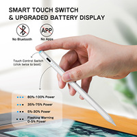 Stylet actif magnétique intelligent multifonctionnel d'alliage d'aluminium de Texture originale de charge rapide de haute Performance pour l'écran tactile