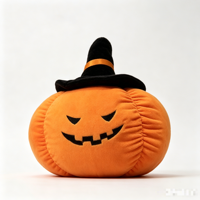 Coussin de citrouille amusant et effrayant pour Halloween