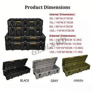 Caja de Almacenamiento Universal para Techo de Vehículos Todoterreno, Camionetas, Actividades al Aire Libre, Camping - Product Image 4