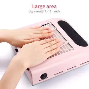 2024 Offres Spéciales 80W puissant collecteur de poussière d'ongles ongles nouveau Salon amélioré Expert machine à ongles <span class=keywords><strong>aspirateur</strong></span> - Product Image 2