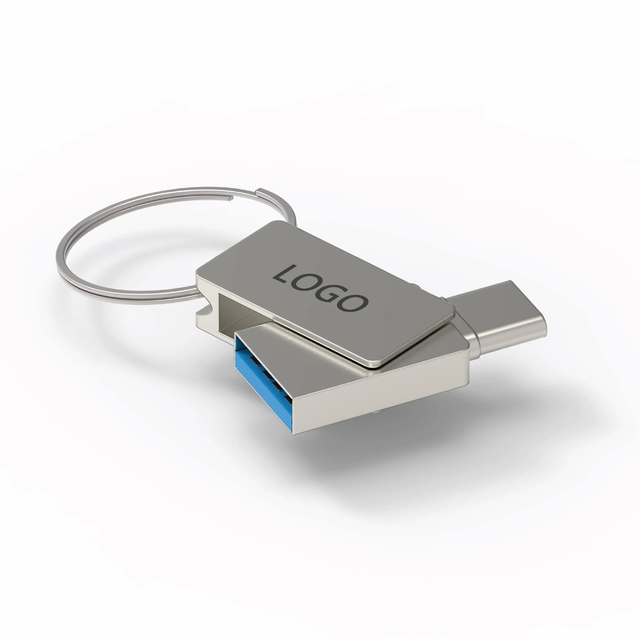USB-C USB Flash Drive Mini 8GB to 64GB Dual Memory Stick 3.0 OTG Pen Drive 2.0 Pendrive Metal for iPhone 15/16 16 128GB 32GB