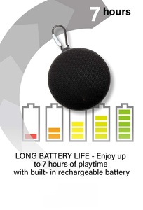 Mini-enceinte Bluetooth portable, étanche, en métal, avec fonction radio et appel via clé USB, design tendance, idéale pour les fêtes, cadeau créatif transfrontalier - Product Image 5