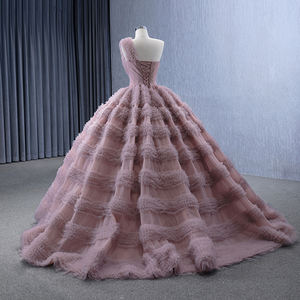 Jancember 231133 Vestidos de fiesta de noche elegantes con cordones fruncidos de un hombro - Product Image 5